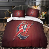 Laden Sie das Bild in den Galerie-Viewer, Washington Wizards Bedding Set Duvet Cover Without Filler