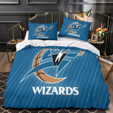 Laden Sie das Bild in den Galerie-Viewer, Washington Wizards Bedding Set Duvet Cover Without Filler