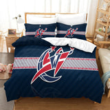 Laden Sie das Bild in den Galerie-Viewer, Washington Wizards Bedding Set Duvet Cover Without Filler