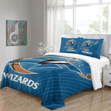 Laden Sie das Bild in den Galerie-Viewer, Washington Wizards Bedding Set Duvet Cover Without Filler