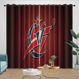 Laden Sie das Bild in den Galerie-Viewer, Washington Wizards Curtains Blackout Window Drapes Room Decoration