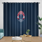 Laden Sie das Bild in den Galerie-Viewer, Washington Wizards Curtains Blackout Window Drapes Room Decoration