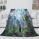 Laden Sie das Bild in den Galerie-Viewer, Weathering With You Blanket Flannel Throw Room Decoration