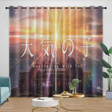 Laden Sie das Bild in den Galerie-Viewer, Weathering With You Curtains Blackout Window Drapes Room Decoration