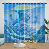 Laden Sie das Bild in den Galerie-Viewer, Weathering With You Curtains Blackout Window Drapes Room Decoration