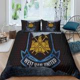 Laden Sie das Bild in den Galerie-Viewer, West Ham United Bedding Set Duvet Cover Without Filler