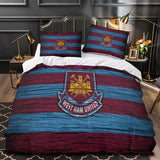 Laden Sie das Bild in den Galerie-Viewer, West Ham United Bedding Set Duvet Cover Without Filler