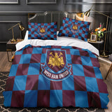 Laden Sie das Bild in den Galerie-Viewer, West Ham United Bedding Set Duvet Cover Without Filler