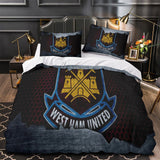 Laden Sie das Bild in den Galerie-Viewer, West Ham United Bedding Set Duvet Cover Without Filler