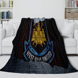 Laden Sie das Bild in den Galerie-Viewer, West Ham United Blanket Flannel Fleece Throw Room Decoration