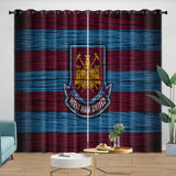 Laden Sie das Bild in den Galerie-Viewer, West Ham United Curtains Blackout Window Drapes Room Decoration