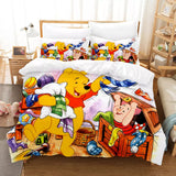 Laden Sie das Bild in den Galerie-Viewer, Winnie the Pooh Bedding Set Kids Quilt Cover Without Filler