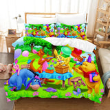 Laden Sie das Bild in den Galerie-Viewer, Winnie the Pooh Bedding Set Kids Quilt Cover Without Filler