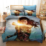 Laden Sie das Bild in den Galerie-Viewer, Wonder Woman Duvet Cover Pattern Bedding Set Without Filler