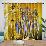 Laden Sie das Bild in den Galerie-Viewer, Saint Seiya Curtains Blackout Window Drapes Room Decoration