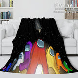 Laden Sie das Bild in den Galerie-Viewer, Unter uns Flanell-Fleece-Decke