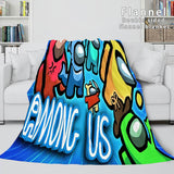 Laden Sie das Bild in den Galerie-Viewer, Unter uns Flanell-Fleece-Decke