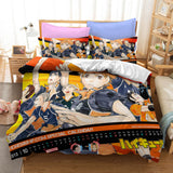 Laden Sie das Bild in den Galerie-Viewer, Anime Haikyuu Cosplay UK Bettwäsche-Set Quilt Bettbezug Bettwäsche-Sets