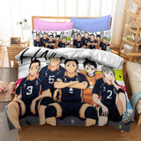 Laden Sie das Bild in den Galerie-Viewer, Anime Haikyuu Cosplay UK Bettwäsche-Set Quilt Bettbezug Bettwäsche-Sets