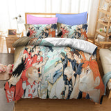 Laden Sie das Bild in den Galerie-Viewer, Anime Haikyuu Cosplay UK Bettwäsche-Set Quilt Bettbezug Bettwäsche-Sets