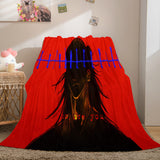 Laden Sie das Bild in den Galerie-Viewer, Anime Jujutsu Kaisen Flanell-Fleece-Decke, Überwurf, Cosplay-Steppdecke