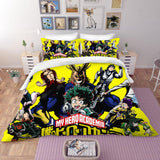 Laden Sie das Bild in den Galerie-Viewer, My Hero Academia Bettwäsche-Set Bettbezug-Bett-Sets