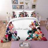 Laden Sie das Bild in den Galerie-Viewer, Anime My Hero Academia Cosplay Bettwäsche-Set Quilt Bettbezüge Bett-Sets