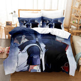 Laden Sie das Bild in den Galerie-Viewer, Anime Naruto Cosplay Bettwäsche-Set Quilt Bettbezüge Weihnachtsbett-Sets