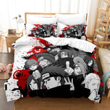 Laden Sie das Bild in den Galerie-Viewer, Anime Naruto Cosplay Bettwäsche-Set Quilt Bettbezüge Weihnachtsbett-Sets