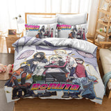 Laden Sie das Bild in den Galerie-Viewer, Anime Naruto Kakashi Sasuke Bettwäsche-Set Cosplay Quilt Bettbezug-Sets