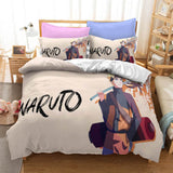 Laden Sie das Bild in den Galerie-Viewer, Naruto Ninja 4 Bettwäsche-Set Bettbezug-Bett-Sets