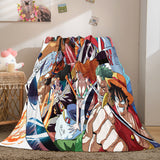 Laden Sie das Bild in den Galerie-Viewer, Anime ONE PIECE Cosplay Flanell-Fleece-Decke Wrap Nickerchen Quilt Decke