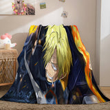 Laden Sie das Bild in den Galerie-Viewer, Anime ONE PIECE Cosplay Flanell Fleece Decke Wrap Quilt Decke