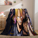 Laden Sie das Bild in den Galerie-Viewer, Anime ONE PIECE Cosplay Flanell Fleece Decke Wrap Quilt Decke