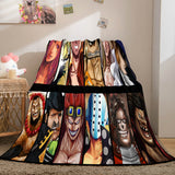 Laden Sie das Bild in den Galerie-Viewer, Anime ONE PIECE Cosplay Flanell Fleece Decke Wrap Quilt Decke