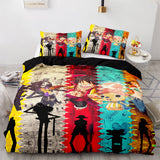 Laden Sie das Bild in den Galerie-Viewer, Anime One Piece Cosplay UK Bettwäsche-Set Quilt Bettbezüge Bett-Sets