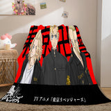 Laden Sie das Bild in den Galerie-Viewer, Anime Tokyo Revengers Cosplay Flanell-Fleece-Decke, Nickerchen-Steppdecke