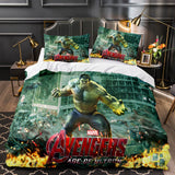 Laden Sie das Bild in den Galerie-Viewer, Avengers Cosplay UK Bettwäsche-Set Quilt Bettbezüge Bettwäsche-Sets