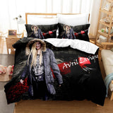 Laden Sie das Bild in den Galerie-Viewer, Avril Ramona Lavigne Cosplay Bettwäsche-Set Quilt Bettbezüge Bett-Sets