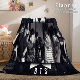 Laden Sie das Bild in den Galerie-Viewer, BTS Butter Bangtan Boys Dunelm Bettwäsche Decke Flanell Fleece Decken