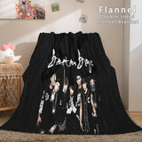 Laden Sie das Bild in den Galerie-Viewer, BTS Butter Bangtan Boys Dunelm Bettwäsche Decke Flanell Fleece Decken