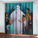 Laden Sie das Bild in den Galerie-Viewer, Baymax-Vorhänge, verdunkelnde Fenstervorhänge