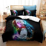 Laden Sie das Bild in den Galerie-Viewer, Birds of Prey Harley Quinn Cosplay Bettwäsche-Set Quilt Bettbezug-Sets