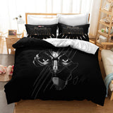 Laden Sie das Bild in den Galerie-Viewer, Black Panther Cosplay Bettwäsche-Set Quilt Bettbezüge Bettwäsche-Sets