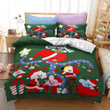 Laden Sie das Bild in den Galerie-Viewer, Cartoon BT21 Cosplay Kinder Bettwäsche Set UK Quilt Bettbezug Bettsets