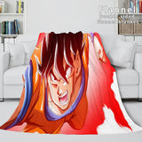 Laden Sie das Bild in den Galerie-Viewer, Cartoon Dragon Ball Flanell-Fleece-Decke, Überwurf, Cosplay-Steppdecke