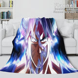 Laden Sie das Bild in den Galerie-Viewer, Cartoon Dragon Ball Flanell-Fleece-Decke, Überwurf, Cosplay-Steppdecke