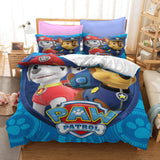 Laden Sie das Bild in den Galerie-Viewer, Cartoon PAW Patrol Cosplay Bettwäsche-Set Quilt Bettbezüge Bett-Sets