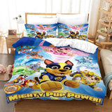 Laden Sie das Bild in den Galerie-Viewer, Cartoon PAW Patrol Cosplay Bettwäsche-Set Quilt Bettbezüge Bett-Sets