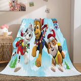 Laden Sie das Bild in den Galerie-Viewer, Cartoon PAW Patrol Flanell-Fleece-Decke, Steppdecke, Cosplay-Decke